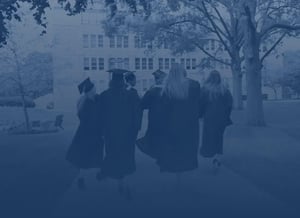 a group of college graduates